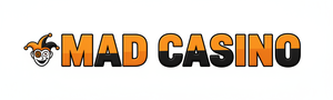 MadCasino Logo - Big Bass Bonanza Anbieter mit breiter Slot-Auswahl